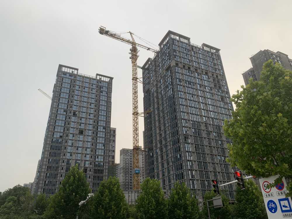 建设中的小区