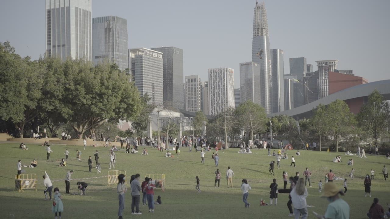 深圳莲花山场景