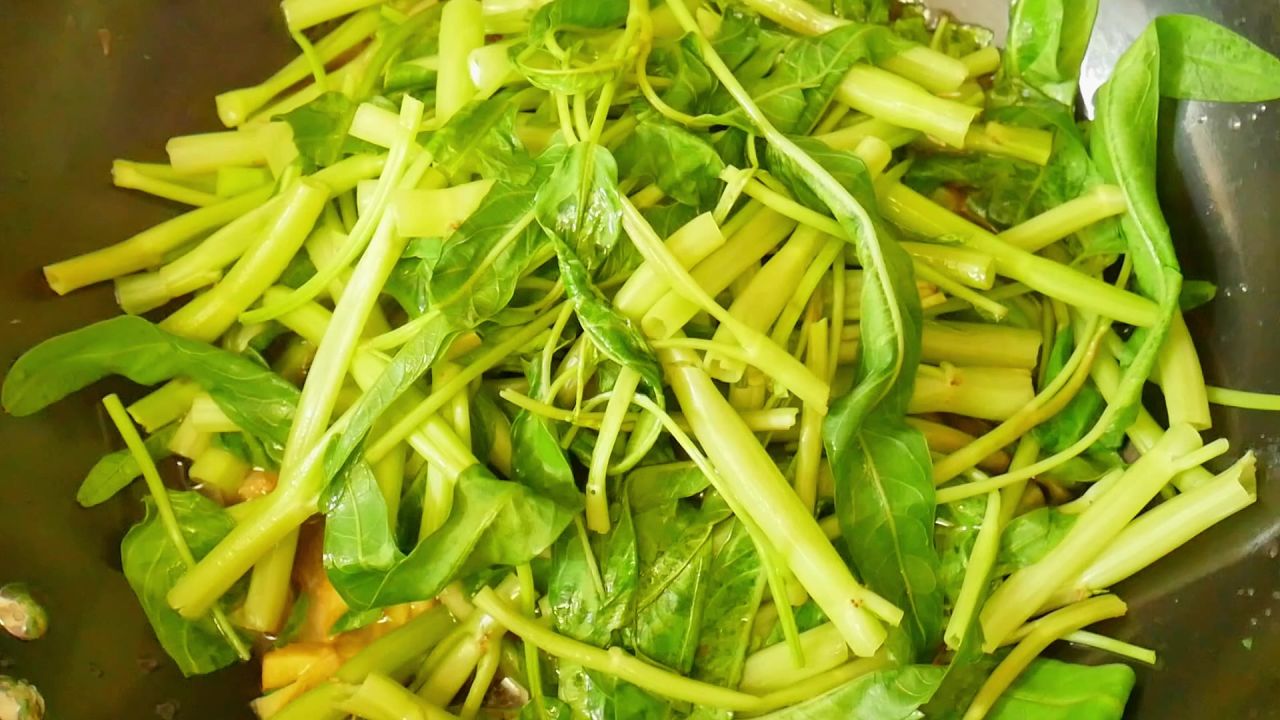 煮通心菜