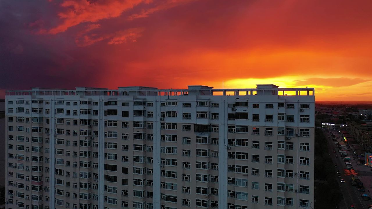 杜尔伯特 夕阳