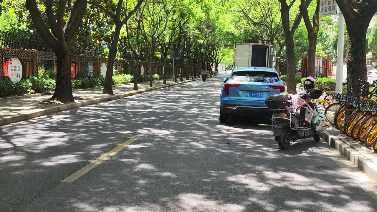 夏天的街道