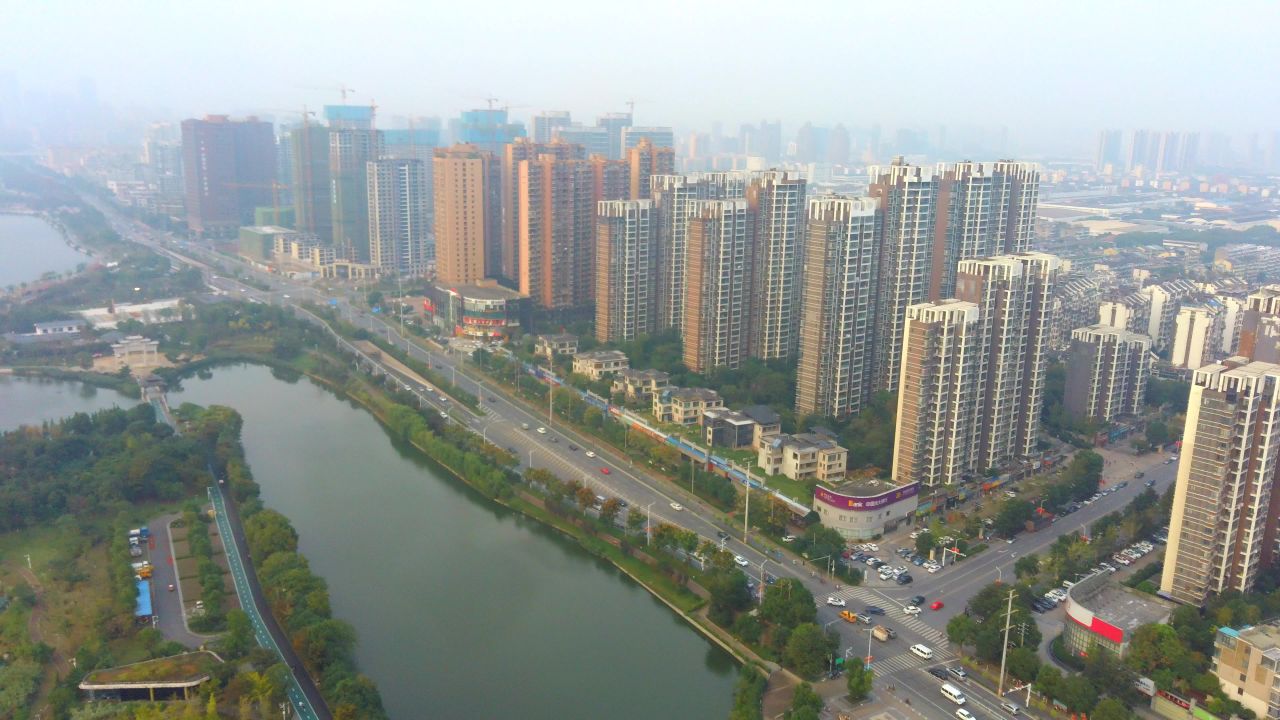 南昌城市航拍