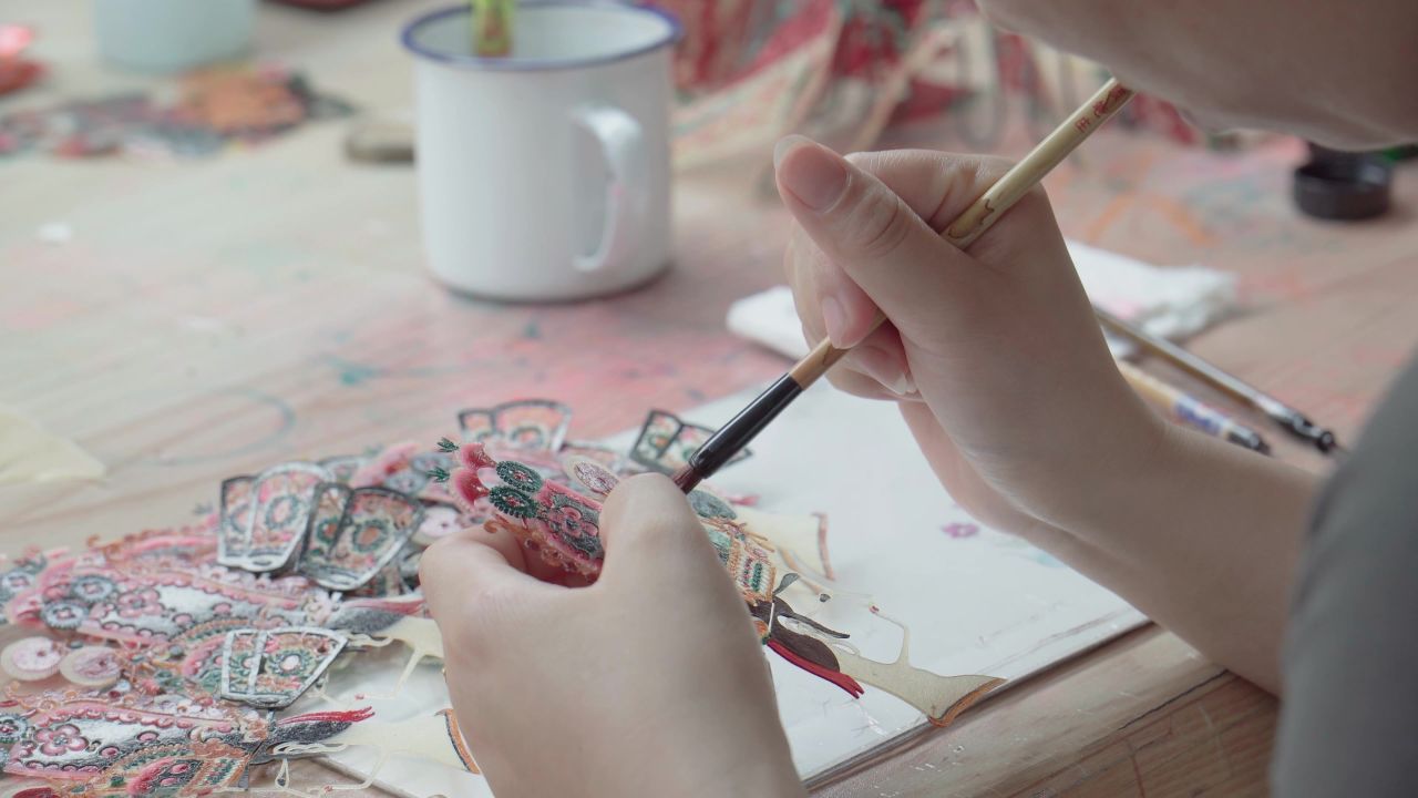 皮影手工制作