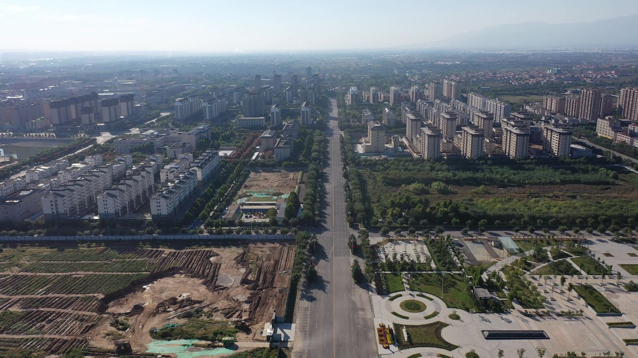 静默城市航拍
