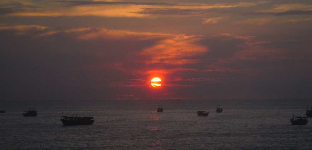涠洲岛日落