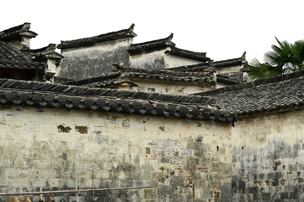 安徽黟县西递古村的徽派古建筑群 6