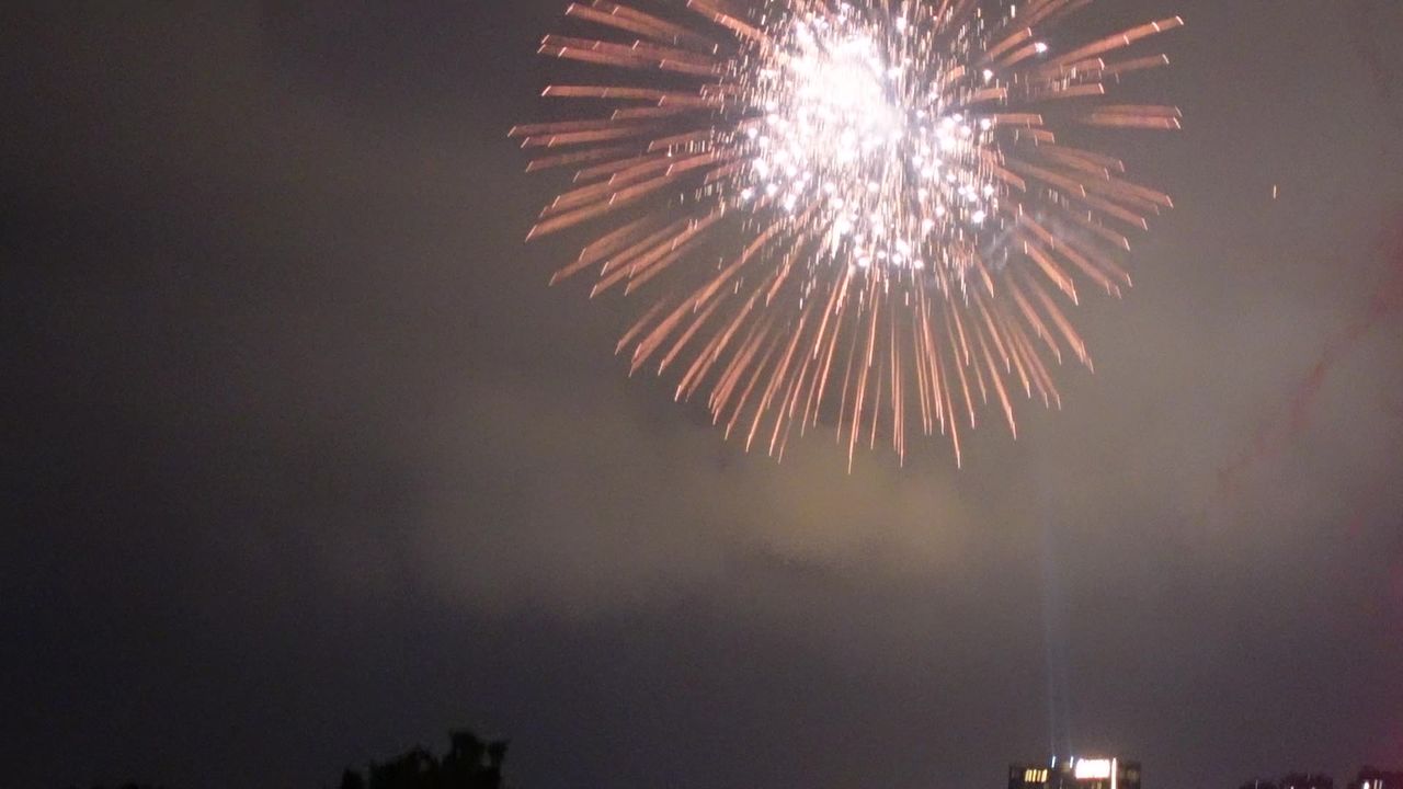 ZV-1实拍澳门国庆烟花表演夜景