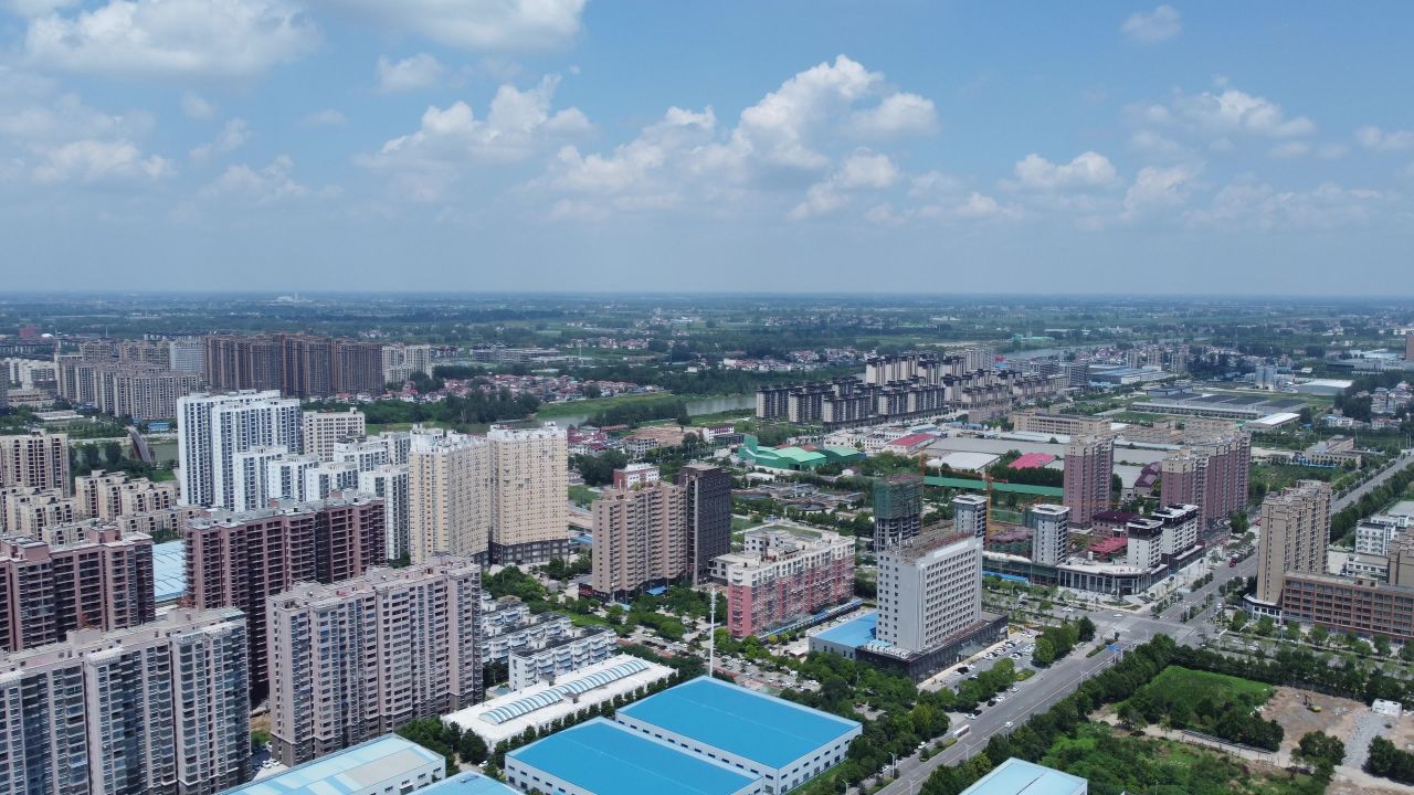 城市建筑航拍