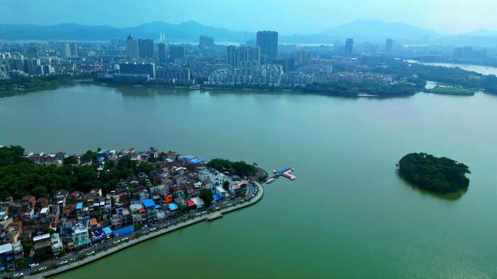 环湖城市