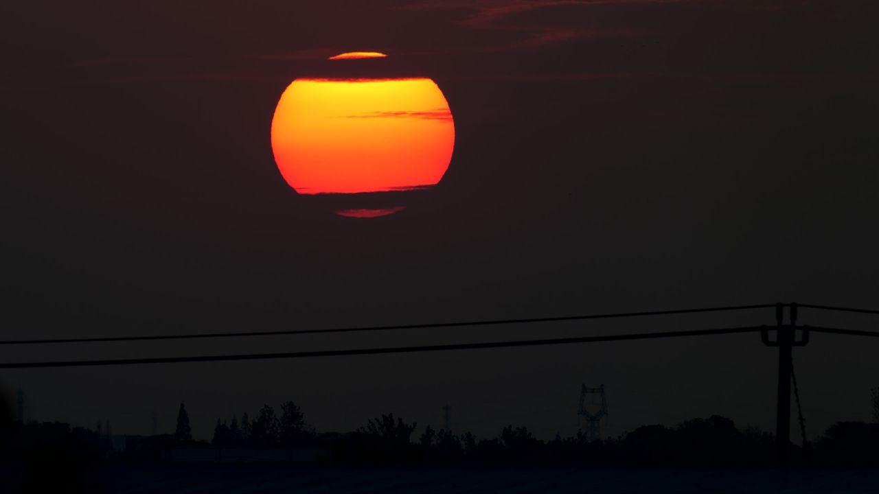 夕阳西下