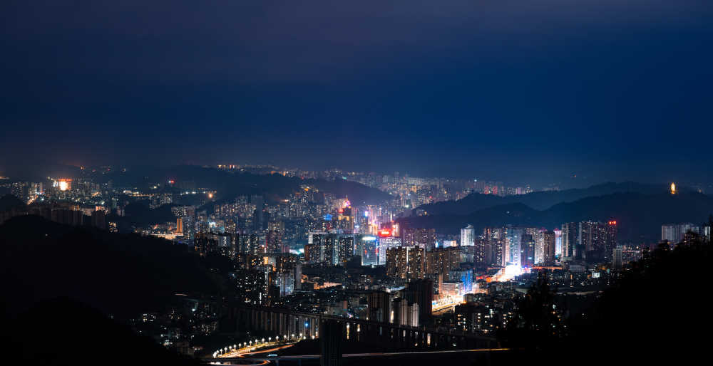 遵义城市夜景