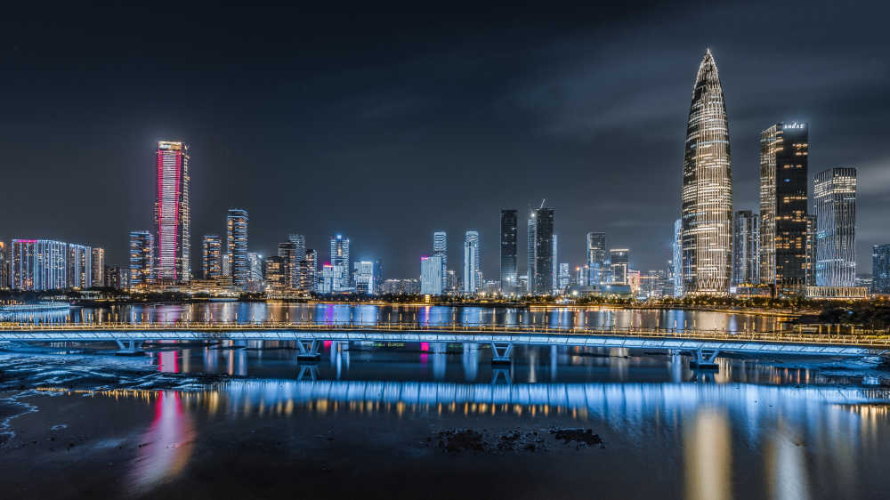 后海夜景