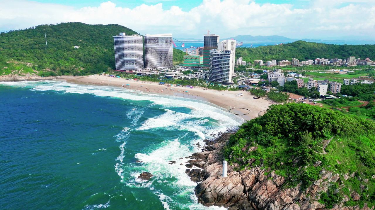 沙滩海边旅游度假玩水 8