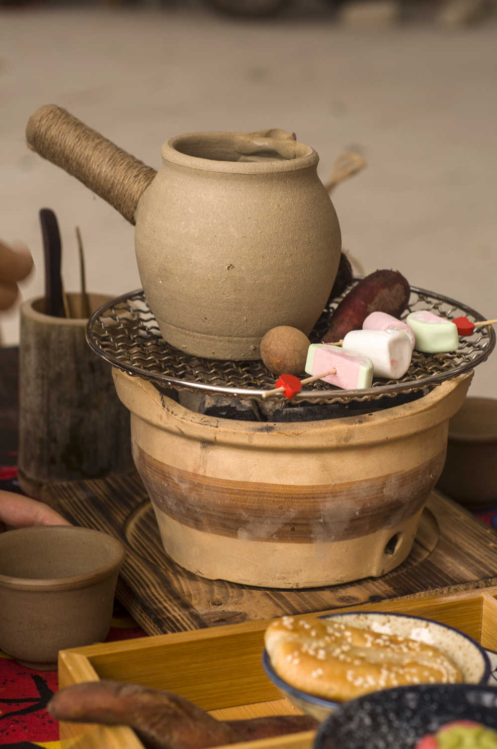 围炉煮茶