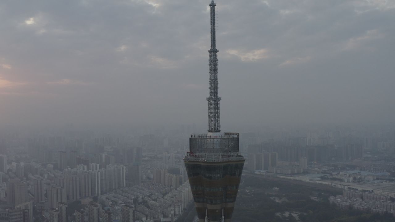 郑州中原福塔航拍