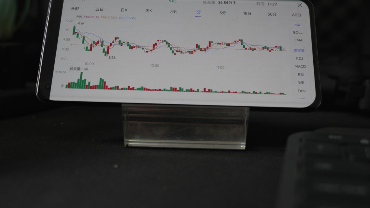 支付宝｜股票趋势｜手机