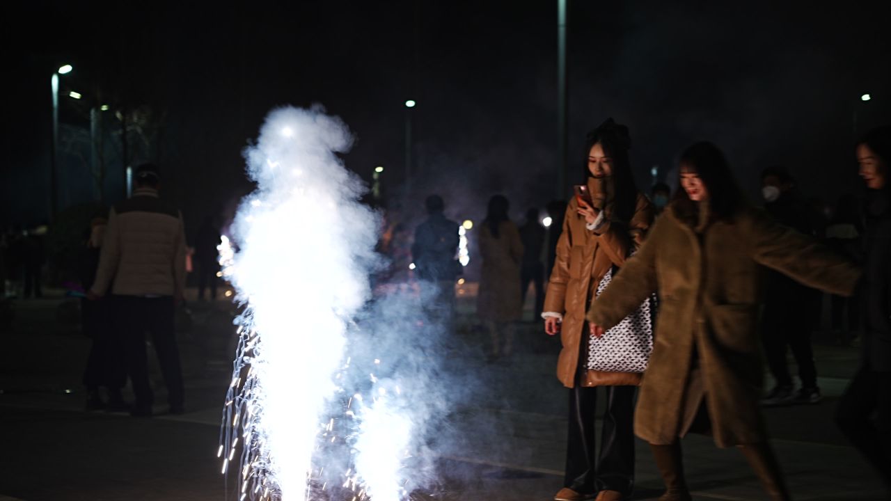 郑州｜华谊兄弟电影小镇｜烟花