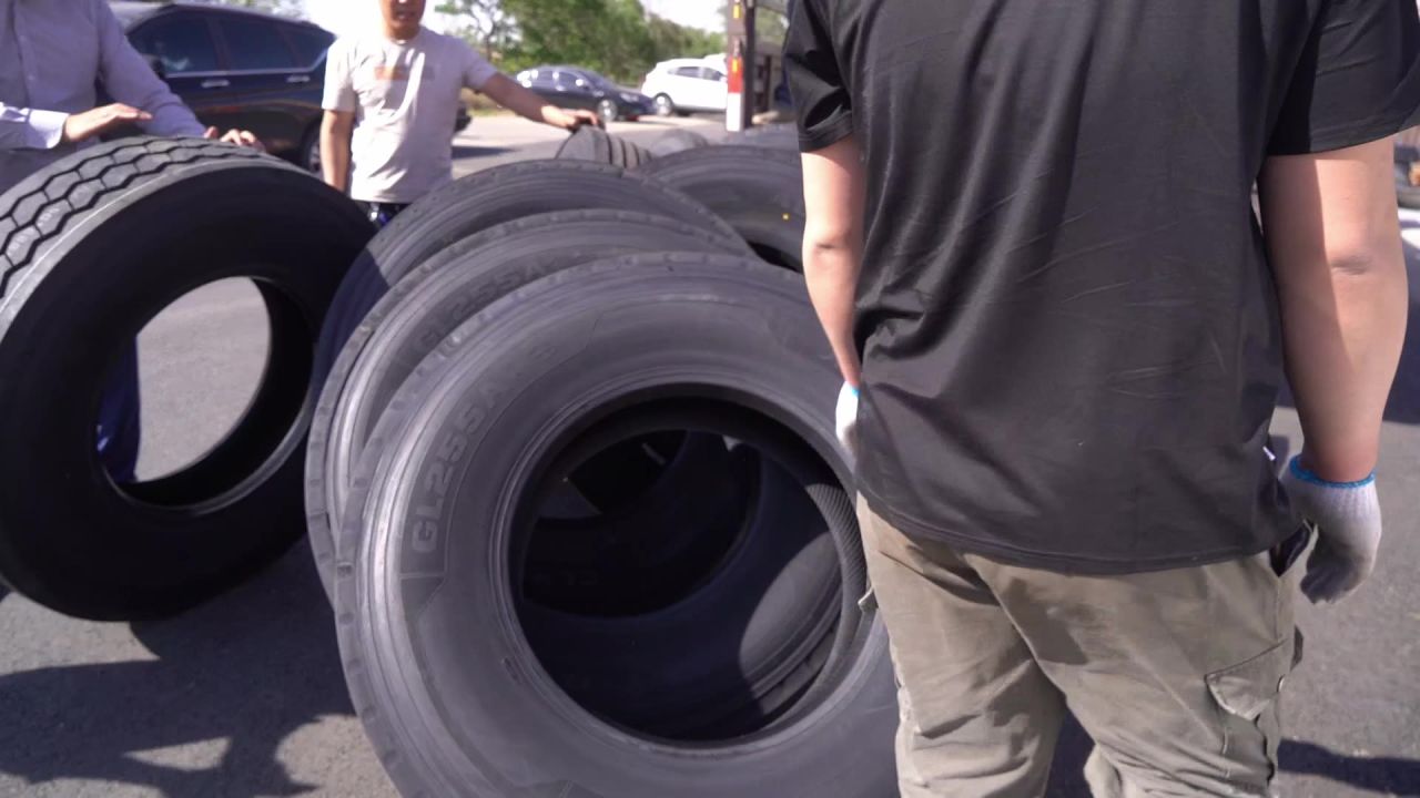 轮胎实拍