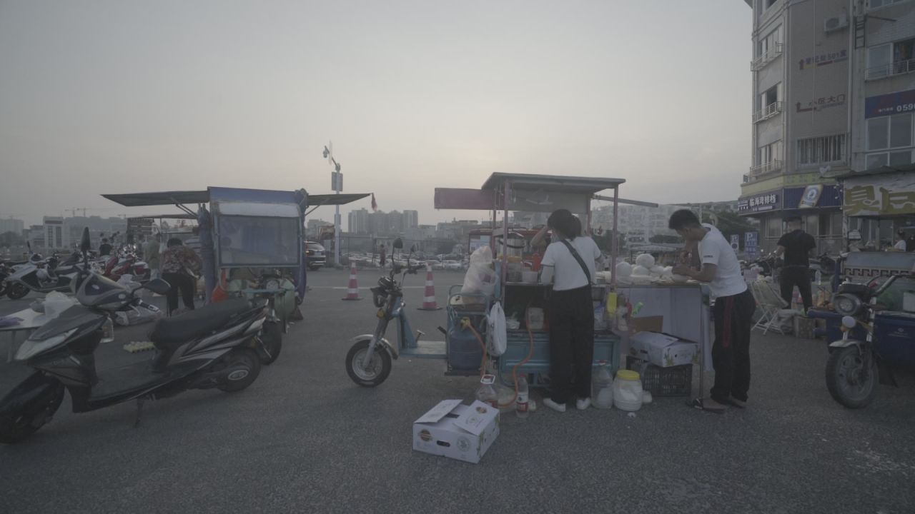 东山岛的小摊贩