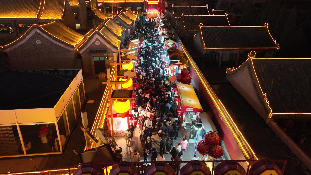 2023沈阳老北市场元宵灯会