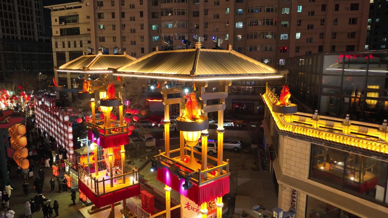 2023沈阳老北市场元宵灯会