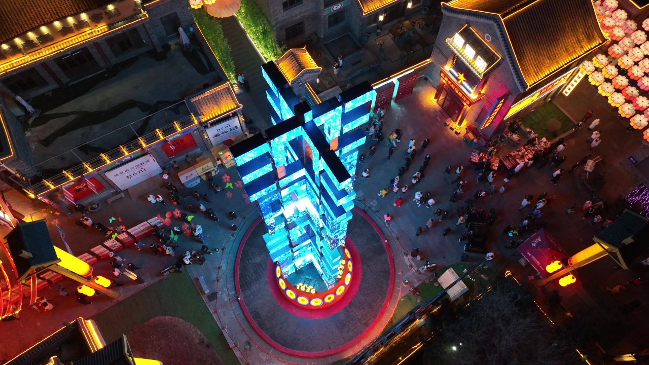 2023沈阳老北市场新年元宵灯会03