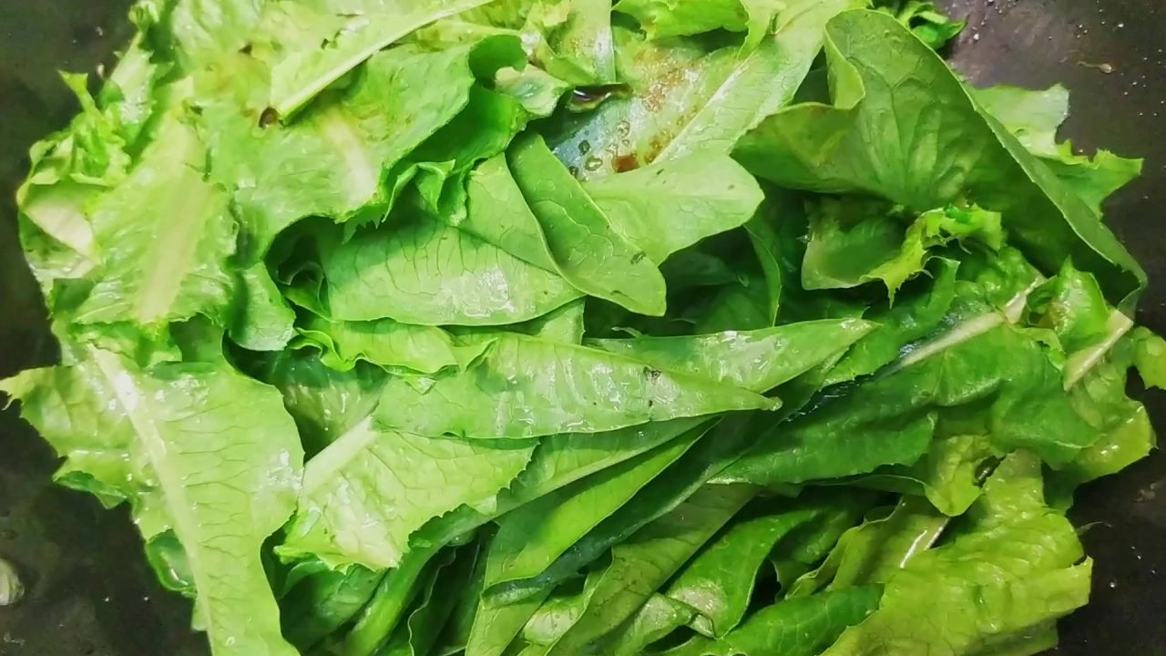 炒油麦菜3