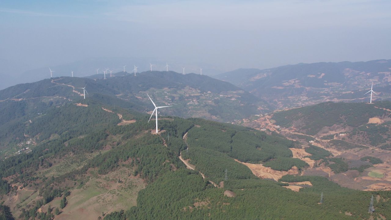云南南华县风力发电基地