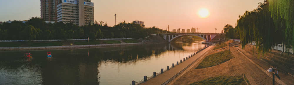 平顶山湛河美景