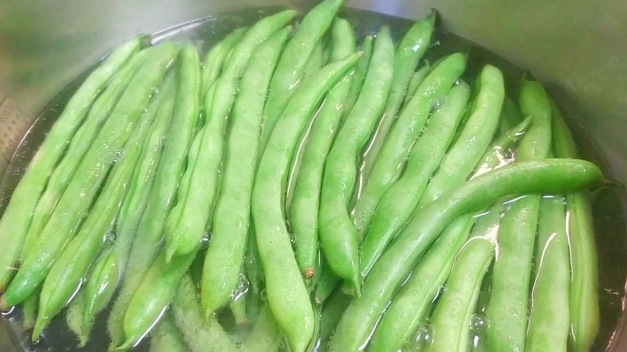四季豆焯水