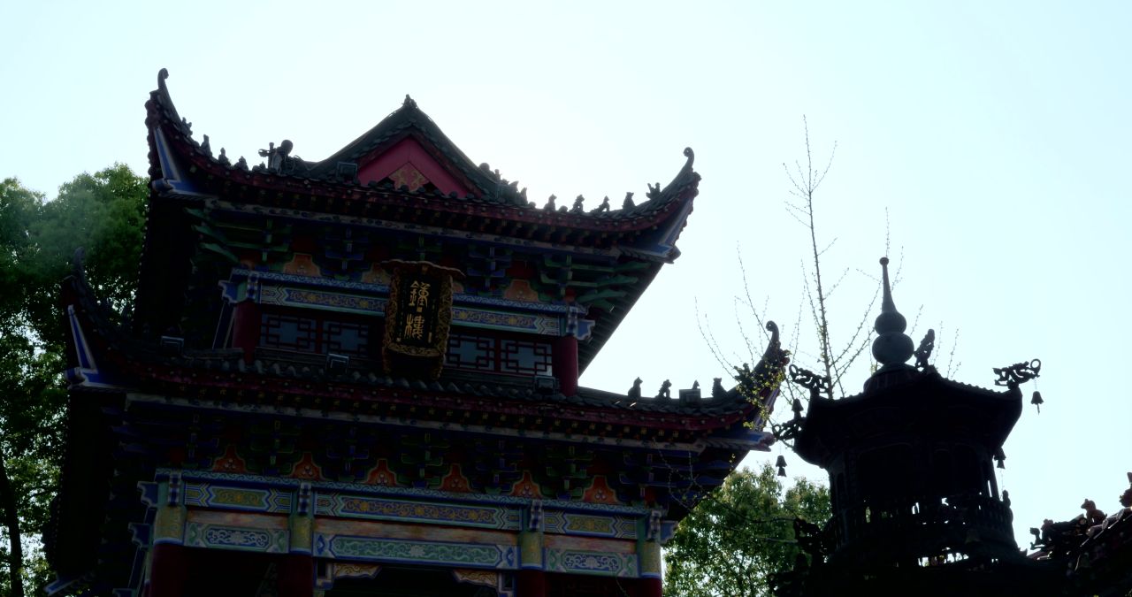 湖南长沙松柏寺古典建筑之美实拍视频