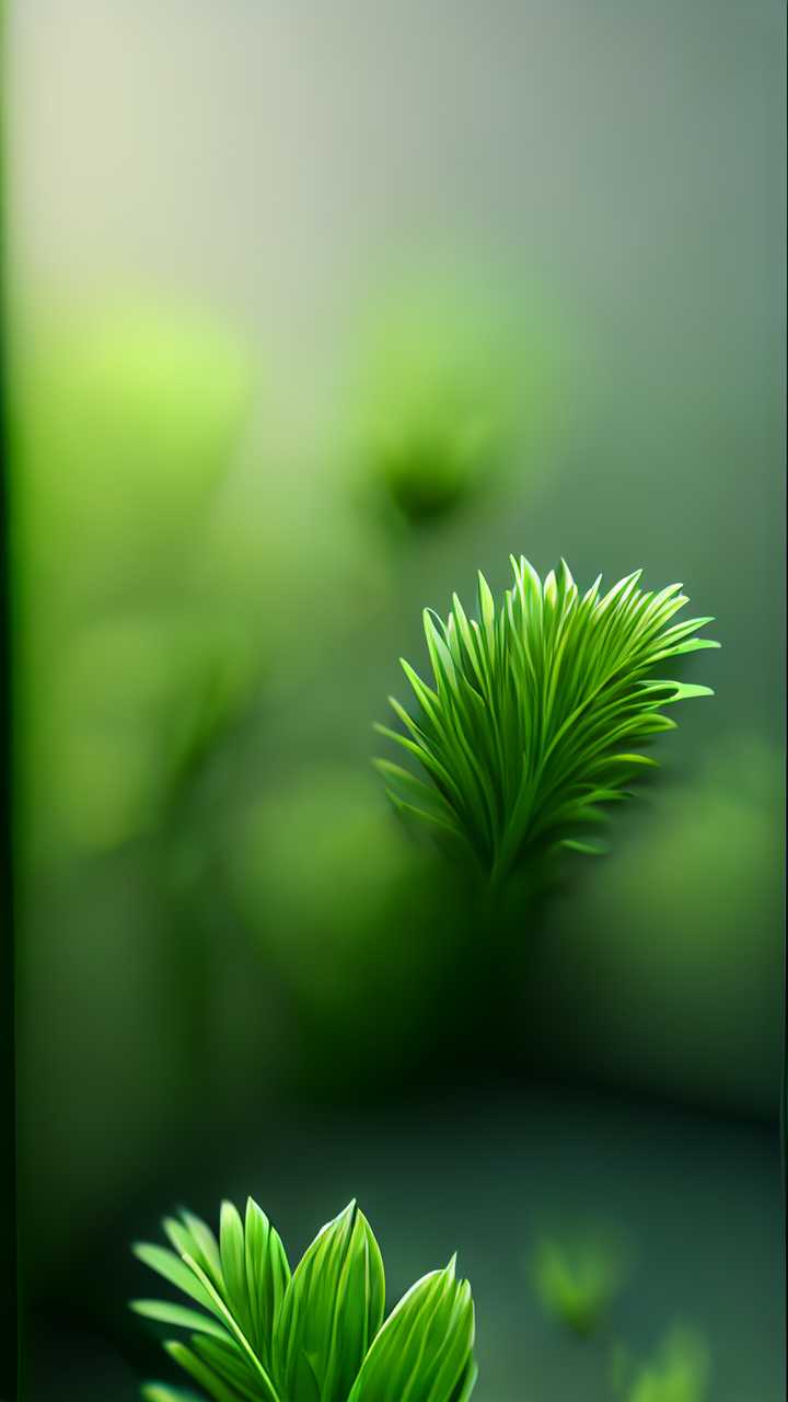3D绿色小草