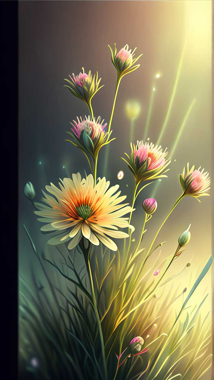 春季的花草
