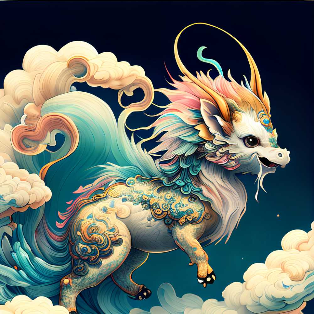 可爱呆萌神兽