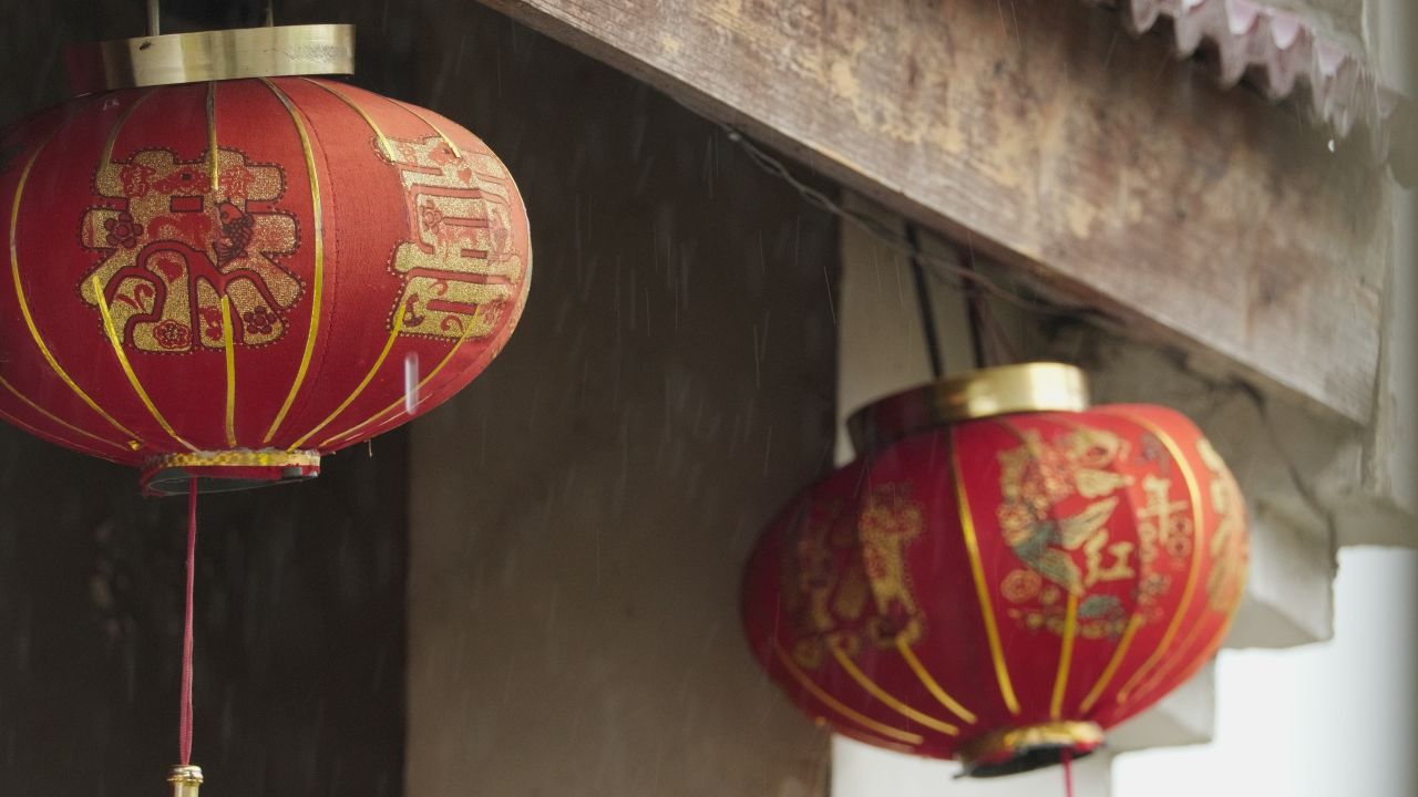 清明下雨阴天4K实拍空镜