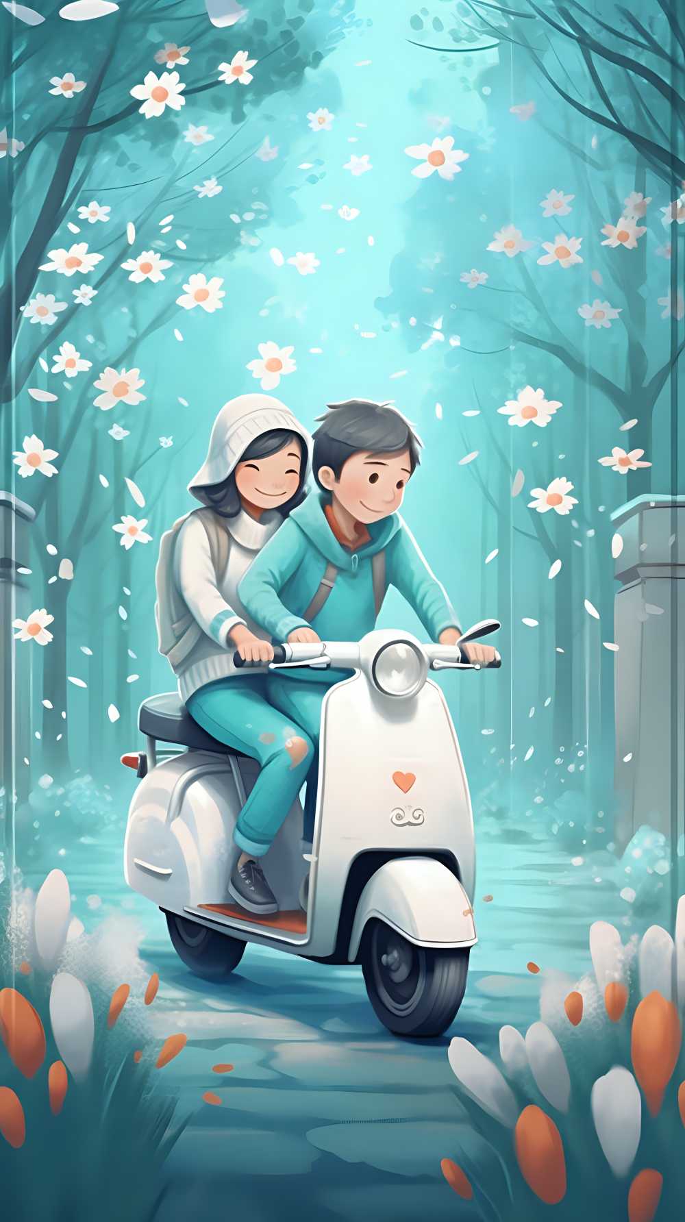 情侣浪漫的一天520