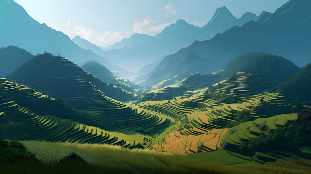 梯田风景