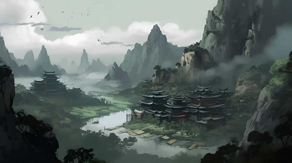 山水画风景1