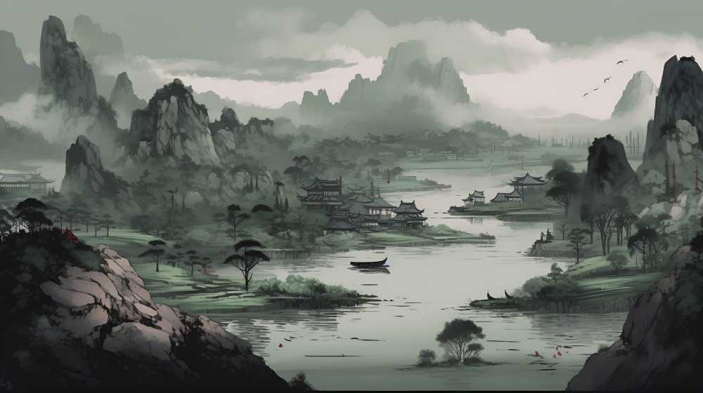 山水画风景1