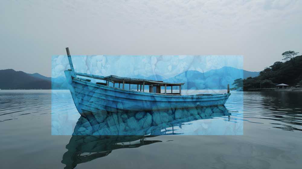 大海船只美景