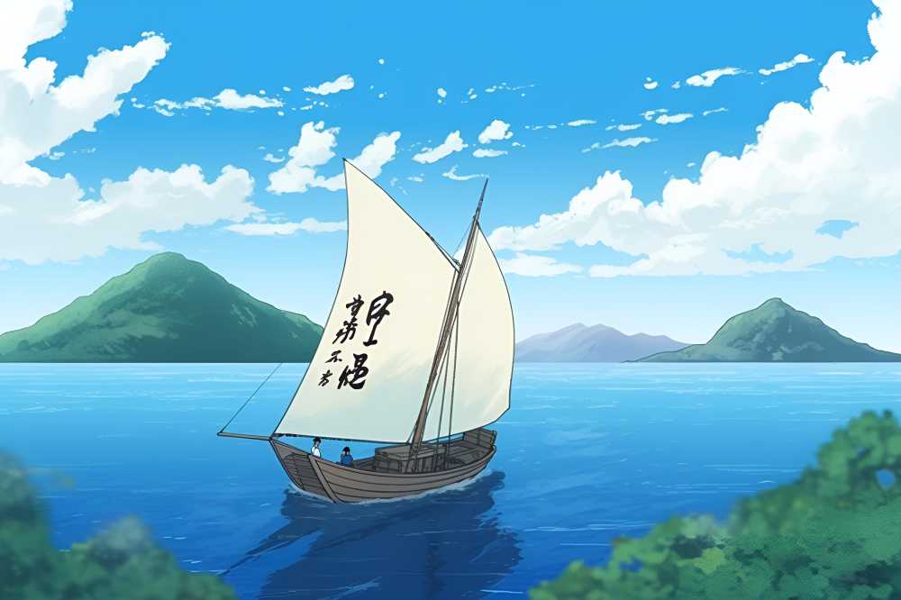 大海船只美景