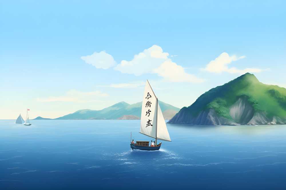 大海船只美景