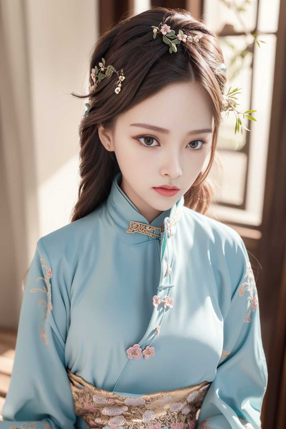 美女人像
