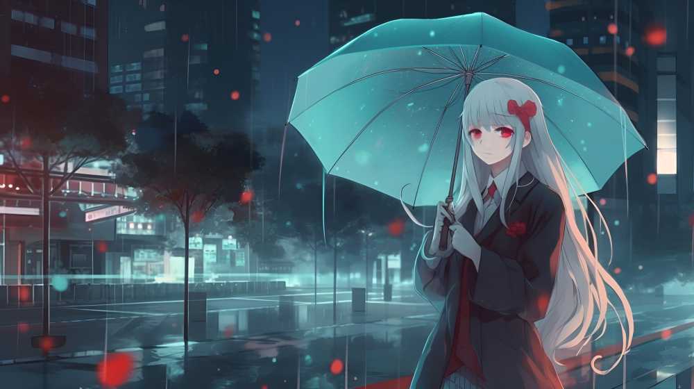 女孩和伞的故事
