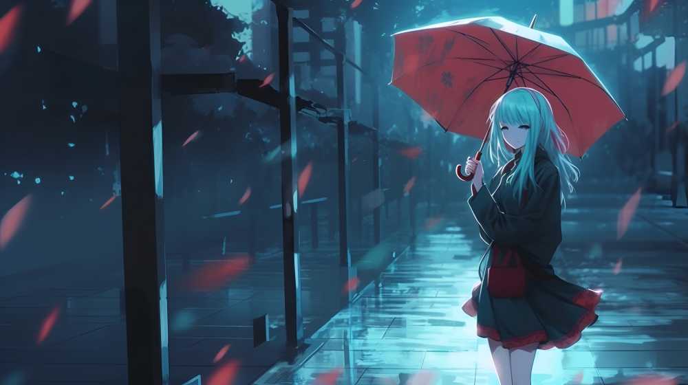 女孩和伞的故事
