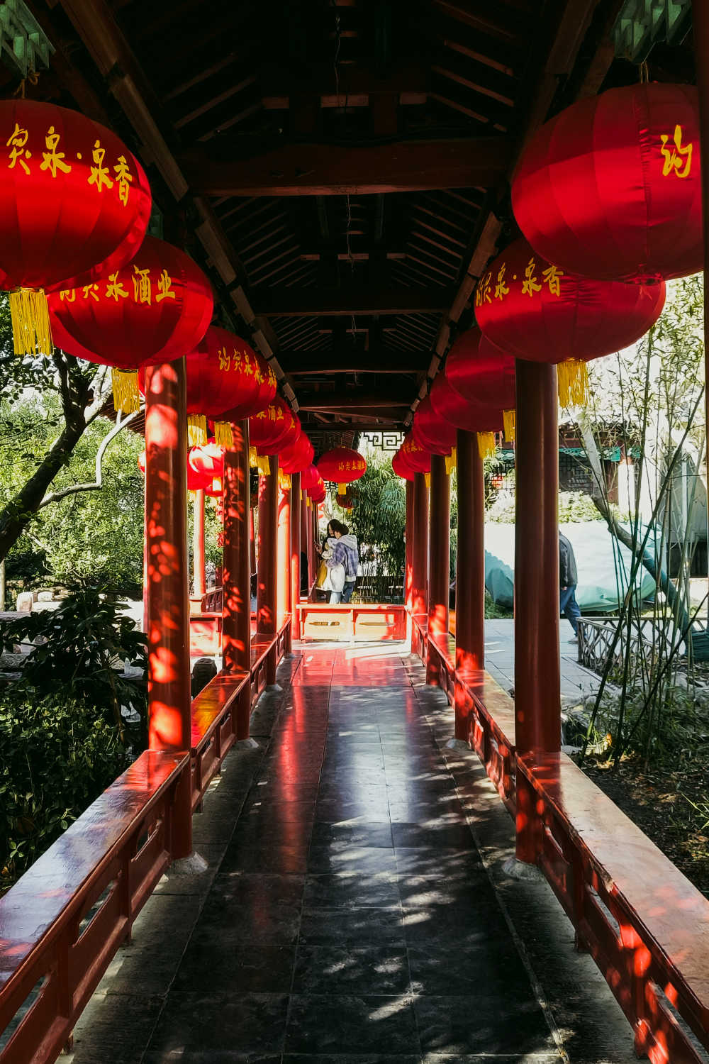 红色长廊