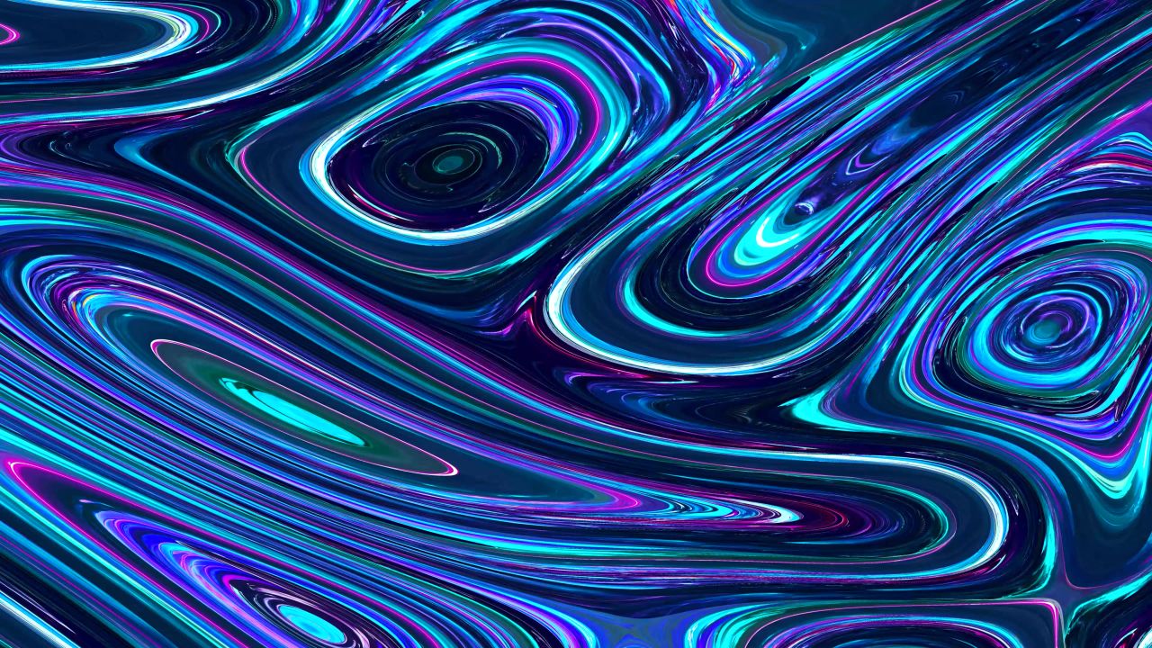 扭曲线条 抽象线条 流体 油 涟漪 油漆 油画 颜料 液体 