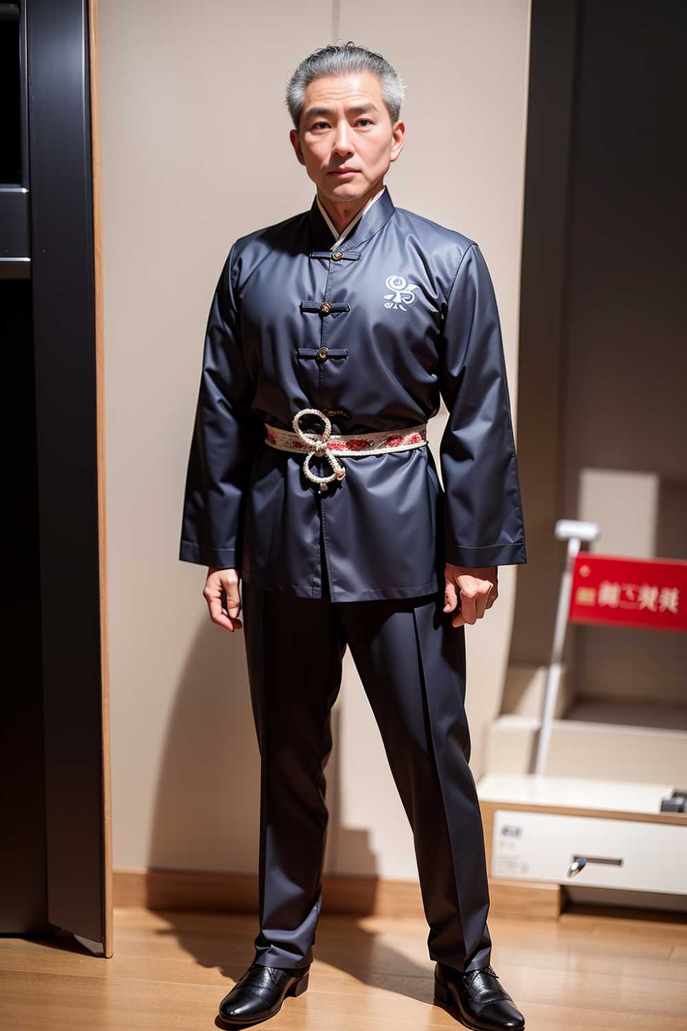 帅气老人