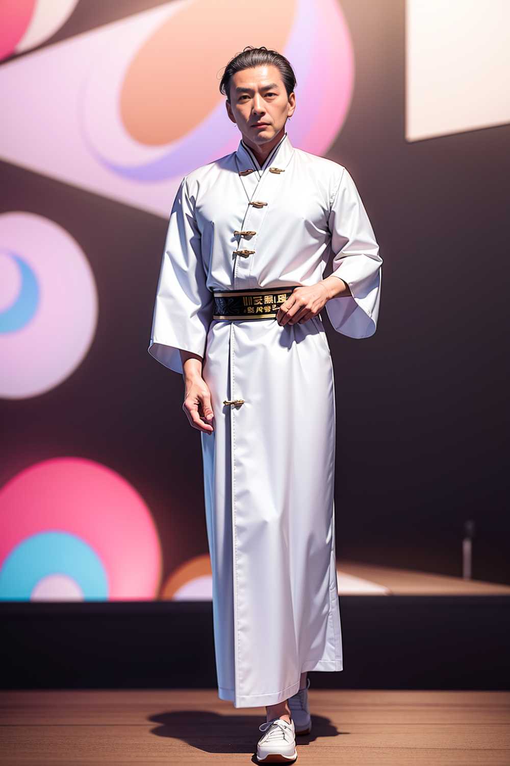 帅气老人