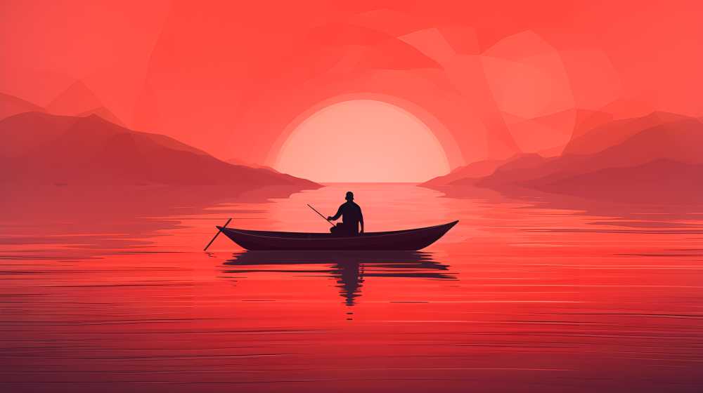 桃红色船只背景